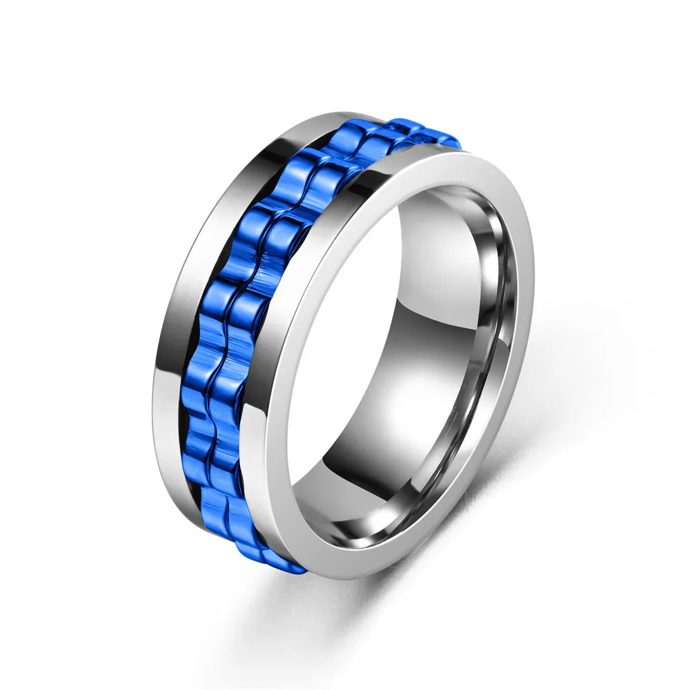 Rotating Anti-Anxiety Ring for Men 3