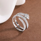 Women’s Reptile Snake Ring silver