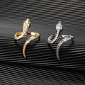 Stylized Snake Ring for Women