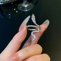 Women's Serpent Zircon Ring