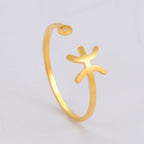Zodiac Sign Ring 12 Constellations