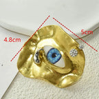 Baroque-Style Evil Eye Ring