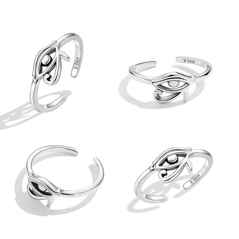 Egyptian-Style Ring Horus Eye