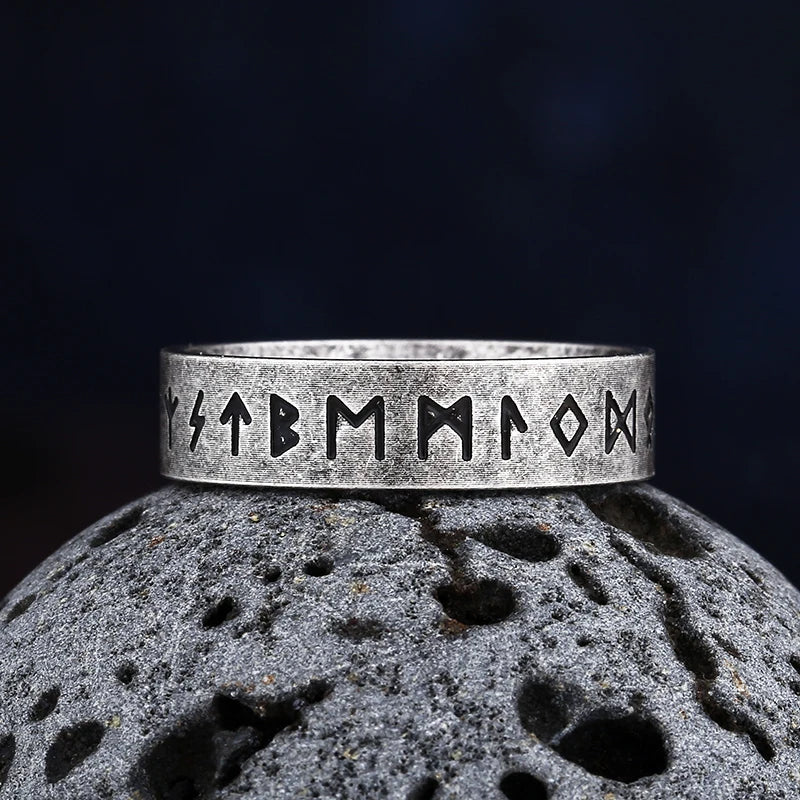 Viking Rune Style Men's Ring