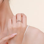 Infinity Symbol Ring for Women with Zircon Stones