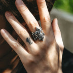 Men’s or Women’s Skull Ring B