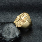 Pharaoh Head Ring