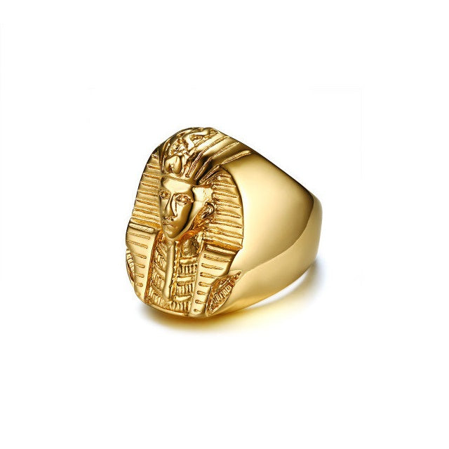 Pharaoh Head Ring