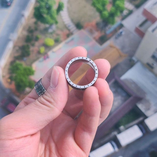 Ancient Viking Ring with Runes