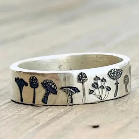 Vintage Mushroom Ring
