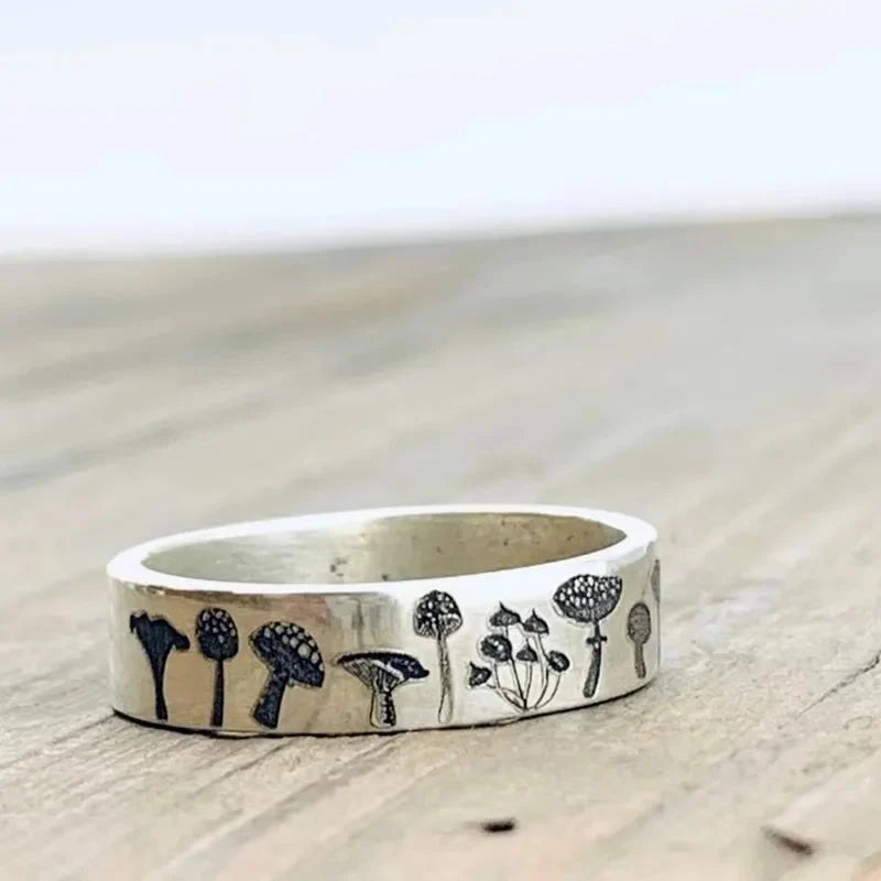 Vintage Mushroom Ring