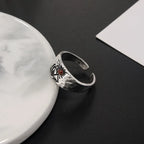 Vintage Mountains and Sun Ring