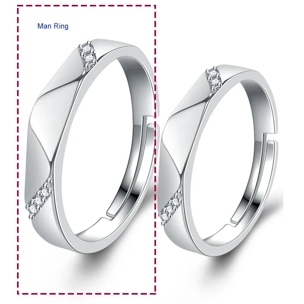 Couple Rings High-Quality Men's Band
