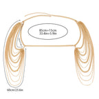 Women's Shoulder Jewelry - Collarbone & Shoulder Chain gold