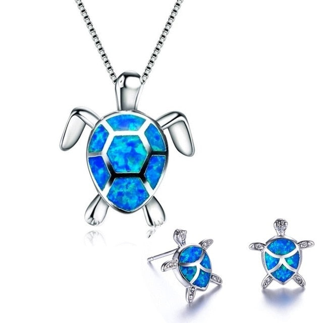 Blue Sea Turtle Jewelry