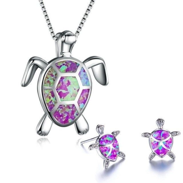 Purple Sea Turtle Jewelry
