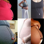 Pregnancy Bola Necklace for Pregnant Women with Pendant
