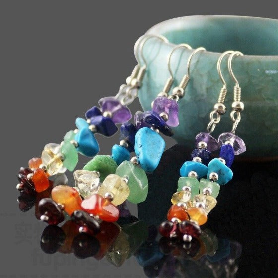 7 Chakras Women's Earring