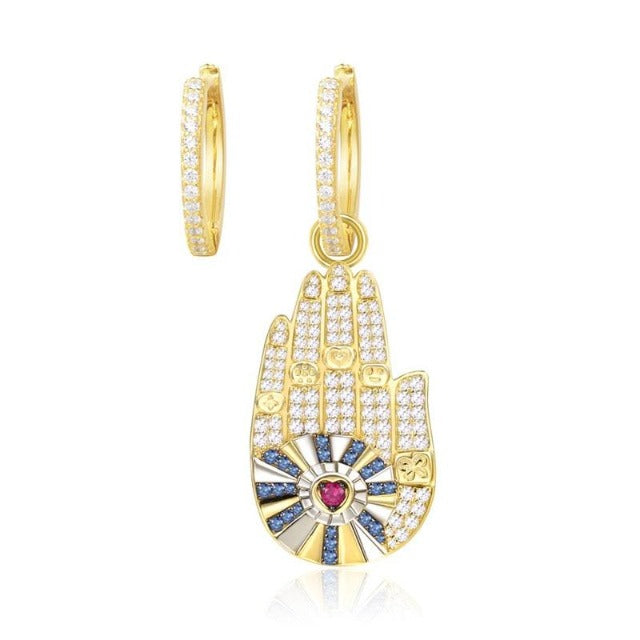 Hand of Fatima Earring