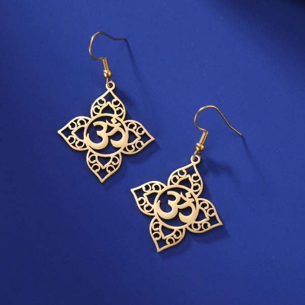 Buddhist Om Gold
