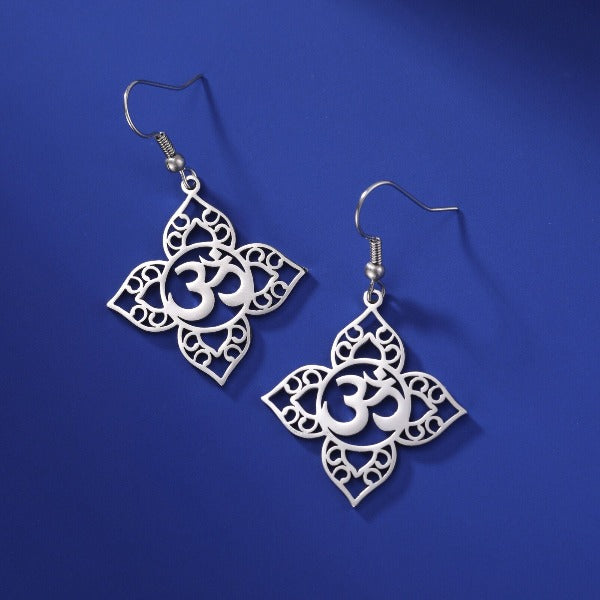 Buddhist Om Silver
