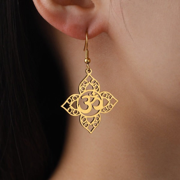 Buddhist Om Gold