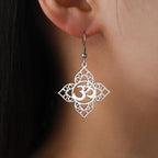 Buddhist Om Silver