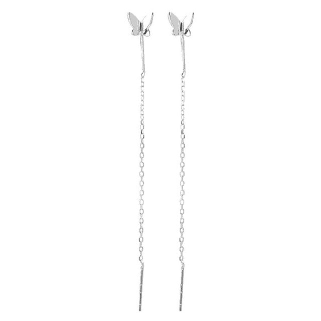Butterfly Earring silver