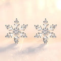Women’s Snowflake Stud Earrings
