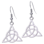 Celtic Silver-Tone Earrings