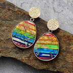 7 Chakras Drop Earrings for Women
