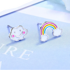 Rainbow earrings