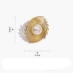 Stylish Stud Earrings with Pearl