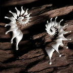 Shell Design Stud Earrings