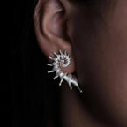 Shell Design Stud Earrings