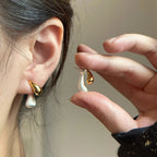 Teardrop Stud Earrings