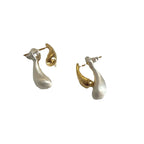 Teardrop Stud Earrings
