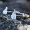 Mountain Stud Earrings, Silver


Material: steel


Color: silver


Size: 1 cm diameter (see image)


Guaranteed allergen-free, suitable for men, women, boys, or girls


Highly crafted product