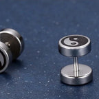 Yin Yang Stud Earrings for Men