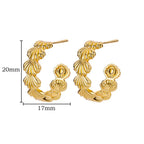 Women's shell earrings