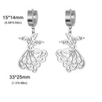 Arabic Ramadan drop earrings for women