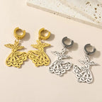 Arabic Ramadan drop earrings for women, 