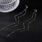 Elegant Long Drop Earrings