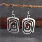 Ethnic Geometric Dangle Earrings