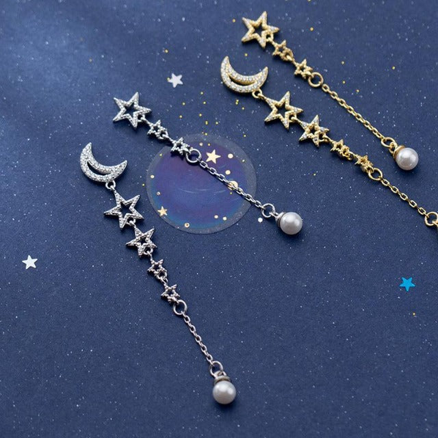 Gold Star Earrings