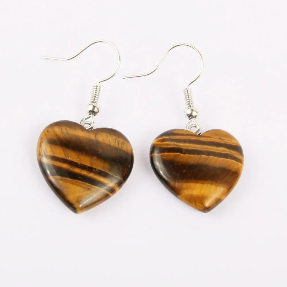 Women's Tiger's Eye Dangle Earrings