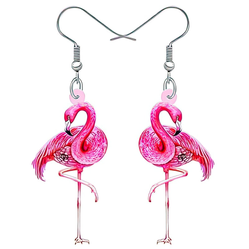 Flamingo Earrings