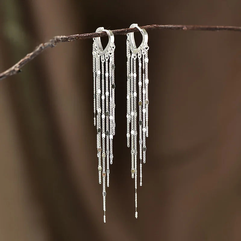 Long Garland Earrings