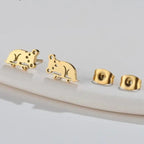 Cute Koala Earrings Gold