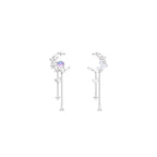 Moon and Butterflies Earrings
